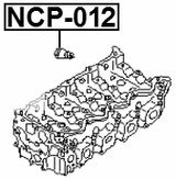 NCP-012 - O-RING FUEL INJECTOR