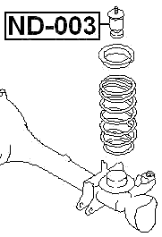 ND-003 - FRONT SHOCK ABSORBER JOUNCE BUMPER