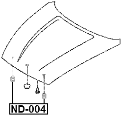 ND-004 - BUMPER HOOD