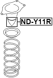 ND-Y11R - REAR SHOCK ABSORBER JOUNCE BUMPER