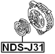 NDS-J31 - ALTERNATOR PULLEY