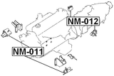 NM-012 - REAR ENGINE MOUNT
