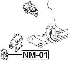 NM-01 - FRONT ENGINE MOUNT