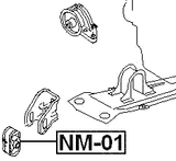 NM-01 - FRONT ENGINE MOUNT