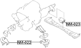NM-022 - FRONT ENGINE MOUNT (HYDRO)