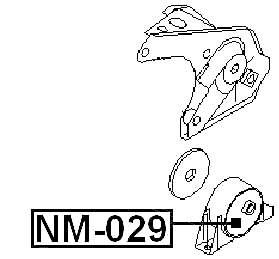 NM-029 - REAR ENGINE MOUNT