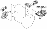 NM-B17LH - LEFT ENGINE MOUNT