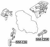 NM-C26 - FRONT ENGINE MOUNT