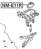 NM-E11R - REAR ENGINE MOUNT