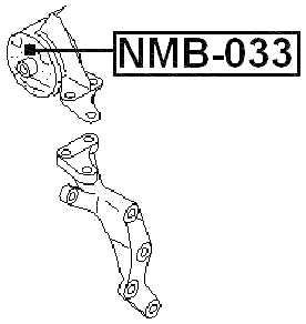NMB-033 - RIGHT ENGINE MOUNT BUSHING
