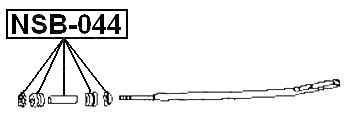 NSB-044 - FRONT STRUT ROD CUSHION KIT