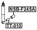 NSB-F24SA - FRONT SHOCK ABSORBER BUSHING