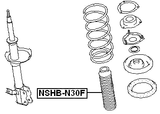 NSHB-N30F - FRONT SHOCK ABSORBER BOOT