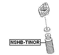 NSHB-TINOR - REAR SHOCK ABSORBER BOOT