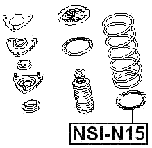 NSI-N15 - SPRING LOWER SEAT