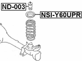 NSI-Y60UPR - SPRING UPPER SEAT