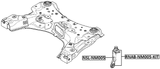 NSL-NM005 - FRONT SUBFRAME MOUNTING LINK