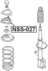 NSS-027 - FRONT SHOCK ABSORBER MOUNTING