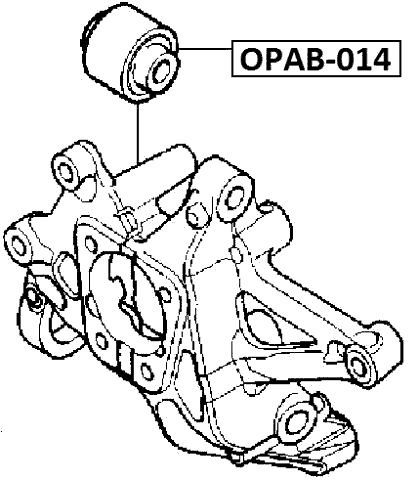 OPAB-014 - REAR KNUCKLE BUSHING