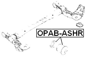 OPAB-ASHR - REAR CROSSMEMBER BUSHING