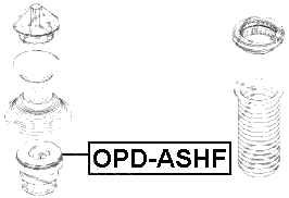 OPD-ASHF - FRONT SHOCK ABSORBER JOUNCE BUMPER
