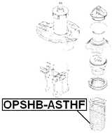 OPSHB-ASTHF - FRONT SHOCK ABSORBER BOOT