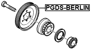 PGDS-BERLIN - CRANKSHAFT PULLEY