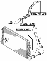 RINGAH-003 - AIR INTAKE HOSE SEAL