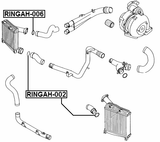 RINGAH-006 - AIR INTAKE HOSE SEAL