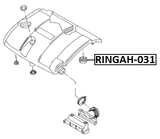RINGAH-031 - AIR INTAKE HOSE SEAL