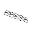 RINGAH-032-PCS10 - THROTTLE BODY O-RING PCS 10 Rubber Parts, Sealing Rings