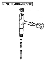 RINGFL-006-PCS10 - O-RING FUEL INJECTOR PCS 10