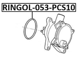 RINGOL-053-PCS10 - VACUUM PUMP O RING PCS 10