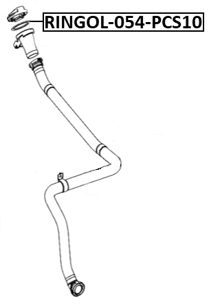 RINGOL-054-PCS10 - OIL FILLER SEAL PCS 10