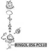 RINGOL-056-PCS10 - O-RING, IGNITION DISTRIBUTOR PCS 10