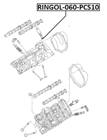 RINGOL-060-PCS10 - O-RING SOLENOID VALVE PCS 10