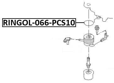 RINGOL-066-PCS10 - OIL COOLER SEAL RING PCS 10
