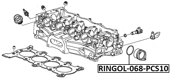 RINGOL-068-PCS10 - O-RING, IGNITION DISTRIBUTOR PCS 10