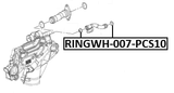 RINGWH-007-PCS10 - COOLING SYSTEM O-RING PCS 10