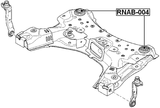RNAB-004 - SUBFRAME BUSHING