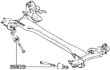 RNAB-019 - REAR CROSSMEMBER BUSHING