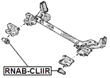 RNAB-CLIIR - REAR CROSSMEMBER BUSHING
