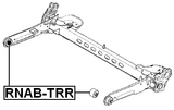 RNAB-TRR - REAR CROSSMEMBER BUSHING