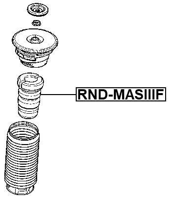 RND-MASIIIF - FRONT SHOCK ABSORBER JOUNCE BUMPER