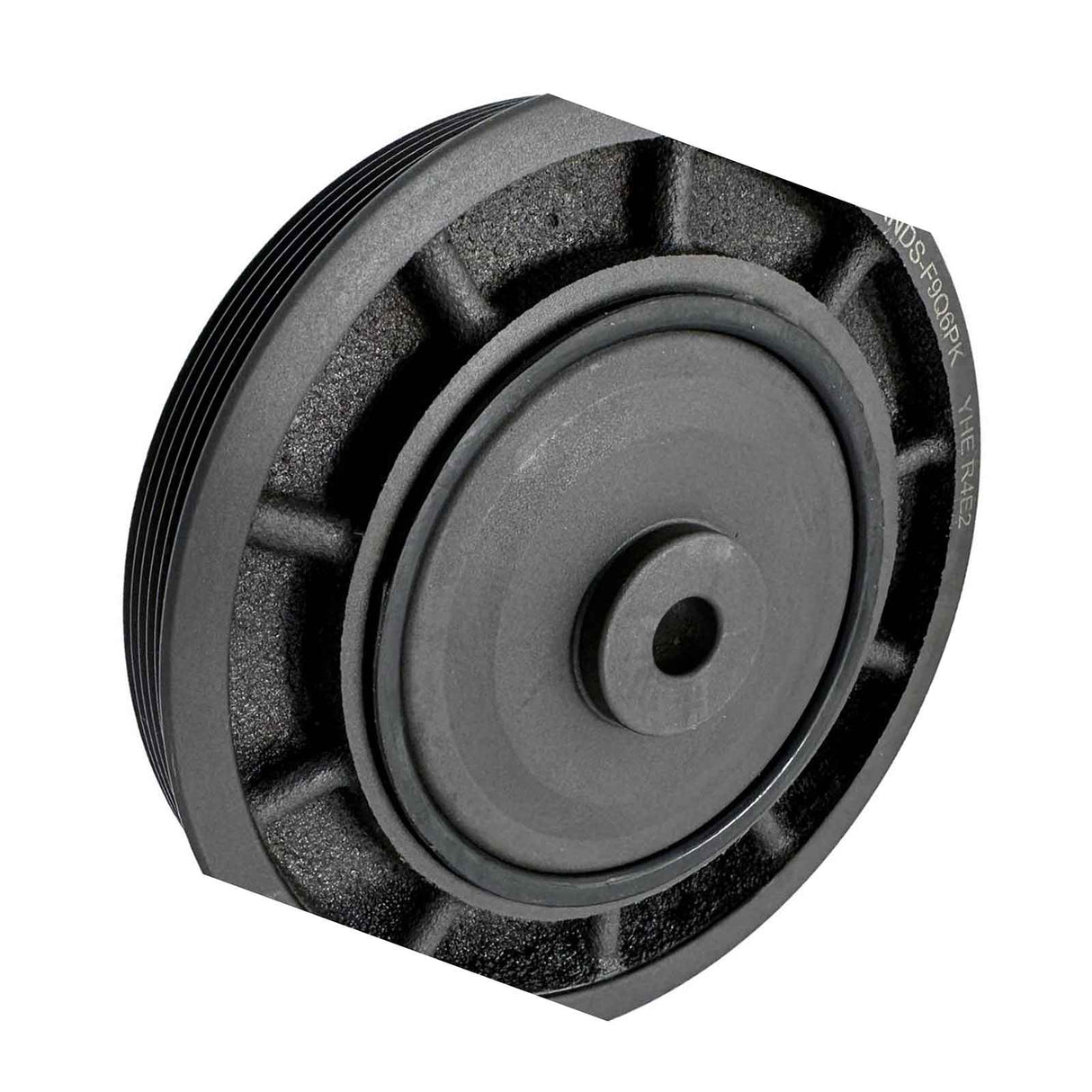 RNDS-F9Q6PK - CRANKSHAFT PULLEY F9Q Rubber Parts, Crankshaft Pulleys