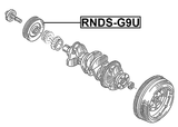 RNDS-G9U - CRANKSHAFT PULLEY G9U