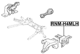 RNM-H4MLH - TRANSMISSION MOUNT