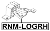 RNM-LOGRH - RIGHT ENGINE MOUNT
