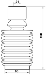 RNSHB-FLUF-KIT - BOOT WITH JOUNCE BUMPER FRONT SHOCK ABSORBER KIT