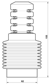 RNSHB-MEGIIF-KIT - BOOT WITH JOUNCE BUMPER FRONT SHOCK ABSORBER KIT
